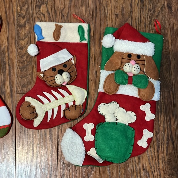 COPY - 3 pet Christmas stockings - Picture 2 of 4